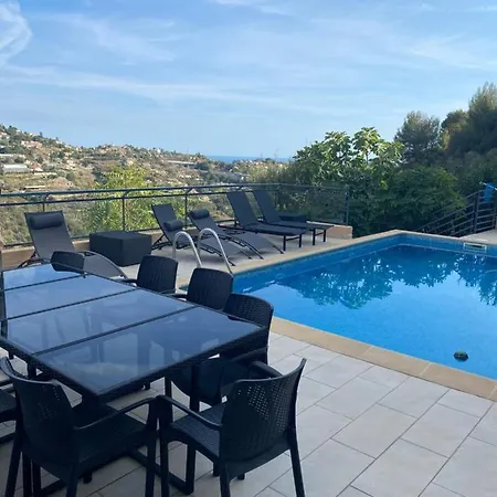 Spacieuse Nicoise Au Calme Avec Piscine וילה ניס