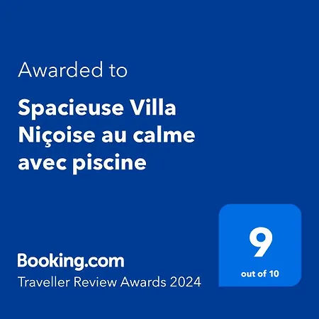 فيلة Spacieuse Nicoise Au Calme Avec Piscine *